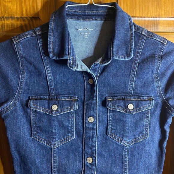 Gap button down denim dress - Picture 4 of 5